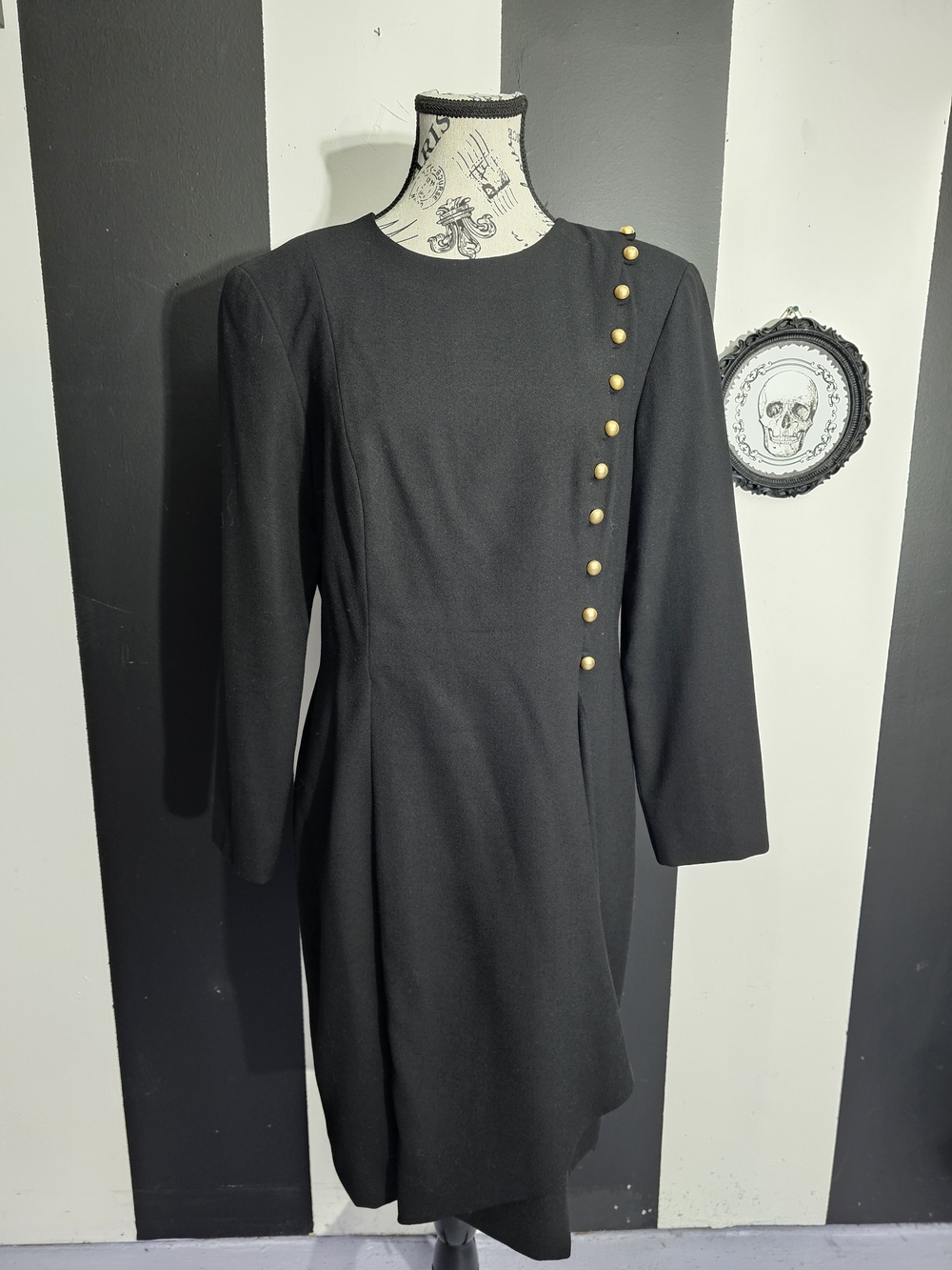 Union Label Vintage Trad Goth Dress